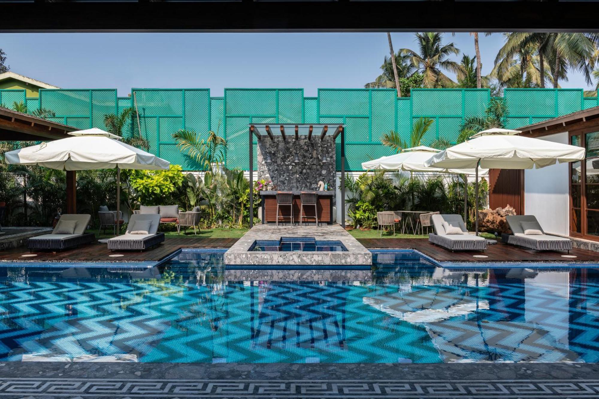 Azara Beach House - 5 Bhk Designer Villa, Candolim Beach ภายนอก รูปภาพ
